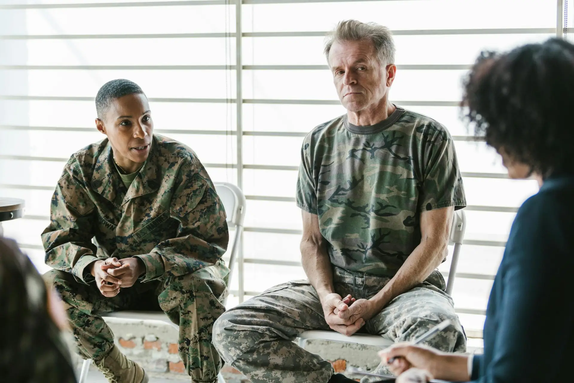 Veterans often suffer with PTSD and require trauma therapy techniques