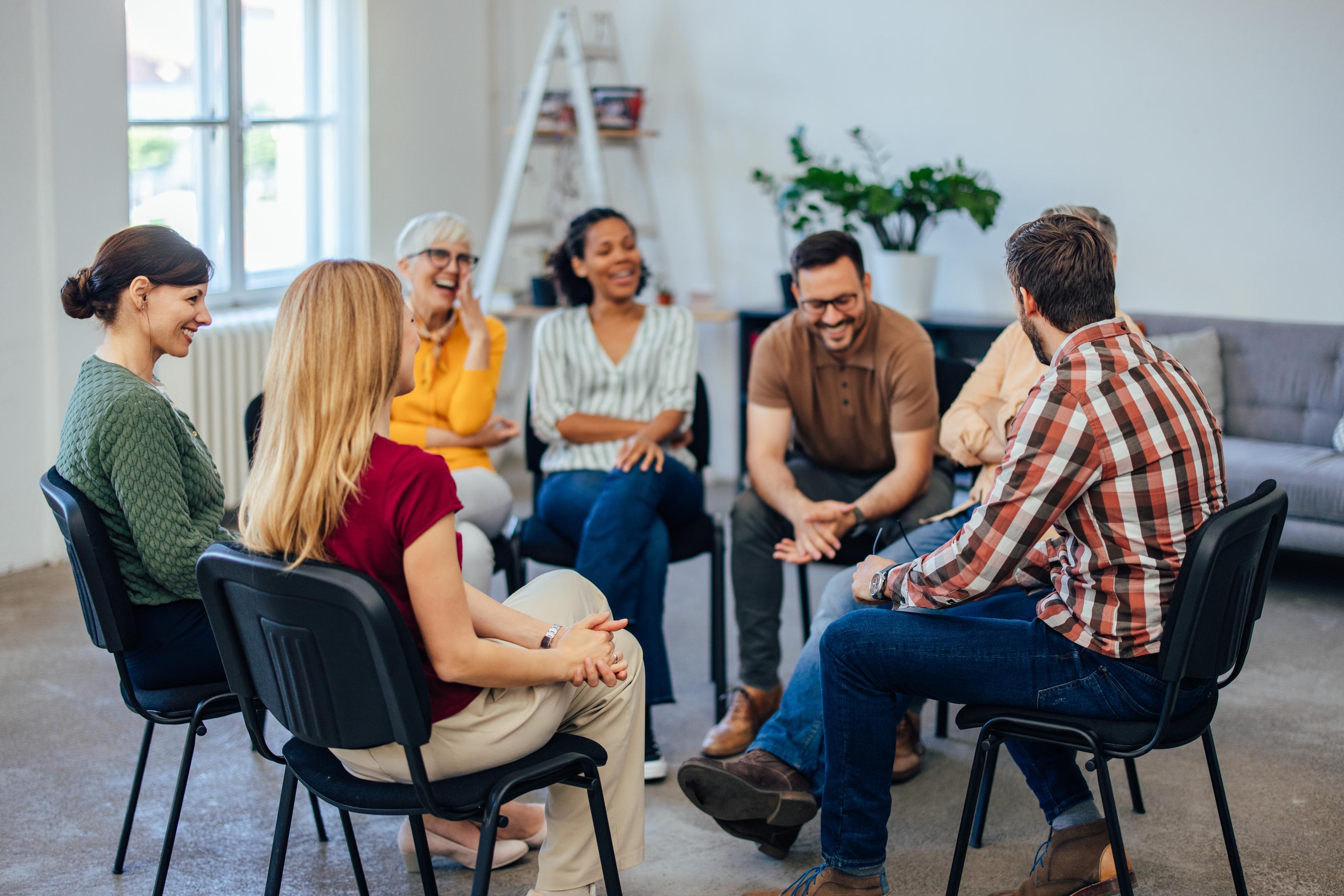 Group therapy as part of the dual diagnosis approach