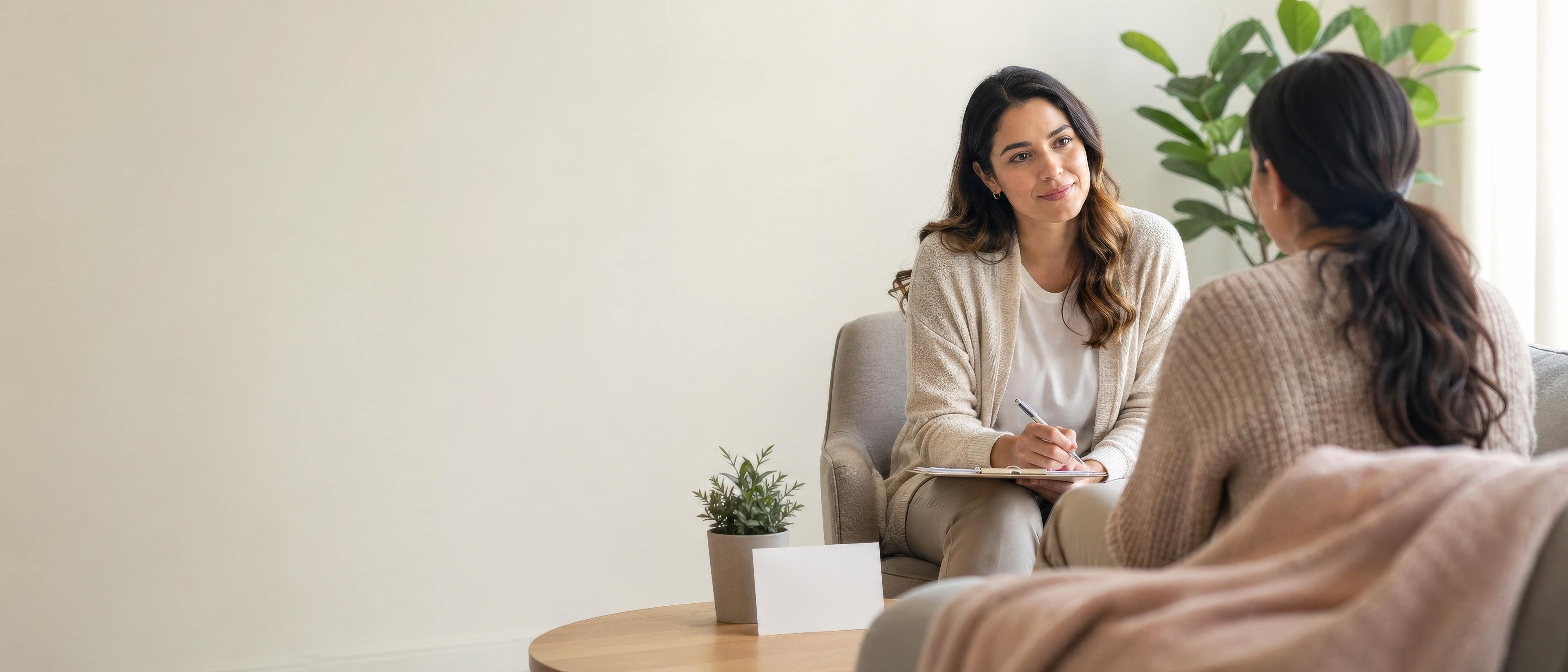 Therapy applies in both mental health and substance use treatment